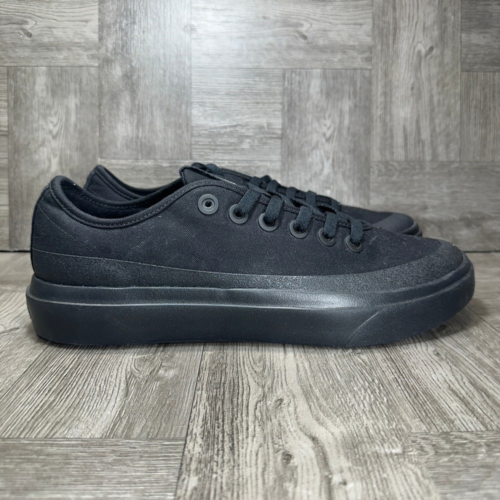 Allbirds Canvas Pacer Men 11.5 Black Sustainable Minimalist Low Top NEW